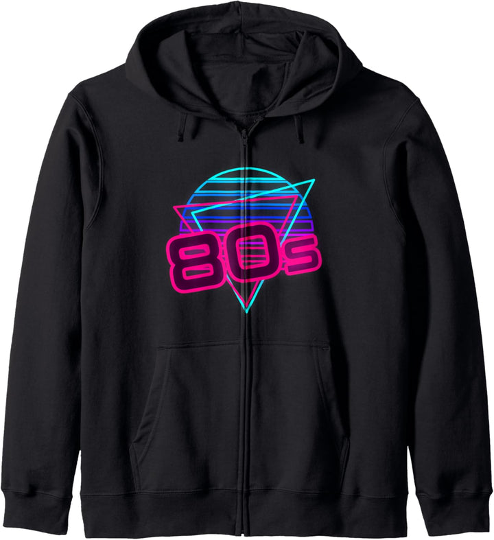 80s TShirt Born In The 80s 80er Jahre Kapuzenjacke