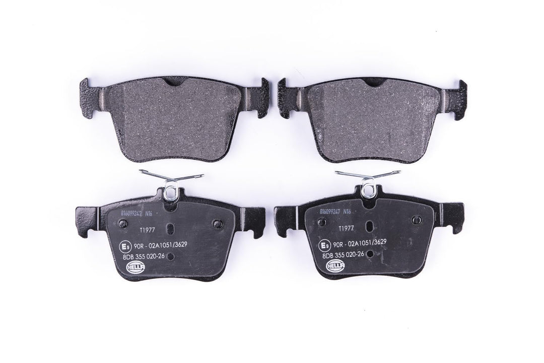 HELLA PAGID 8DB 355 020-261 Bremsbelagsatz - T1977 - Dicke/Stärke: 16.4mm - Bremssystem: Teves - nic