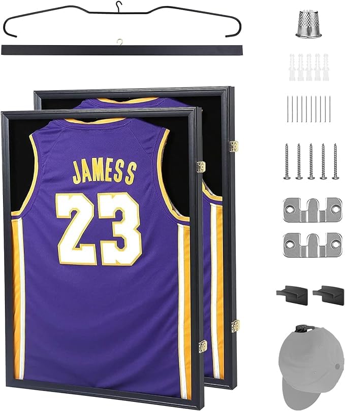 Nice C Trikot Rahmen, Rahmen für Trikot, Trikot Rahmen Fussball, trikotrahmen, Schattenbox-Vitrine m