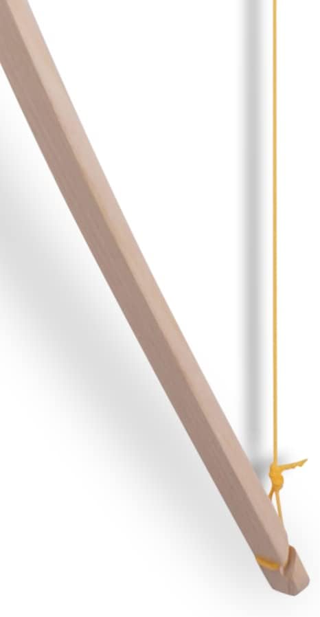 BestSaller 1248 Kinder-Sportbogen 120cm, Holz, ohne Pfeile, Natur (1 Stück)