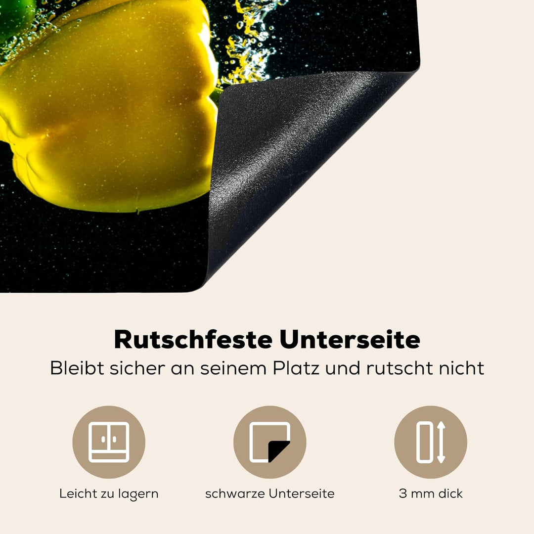 Herdabdeckplatte Einteilig Induktionsmatte Küche Abdeckung Ceranfeld Herd Abdeckplatte Deko Vinyl Ma