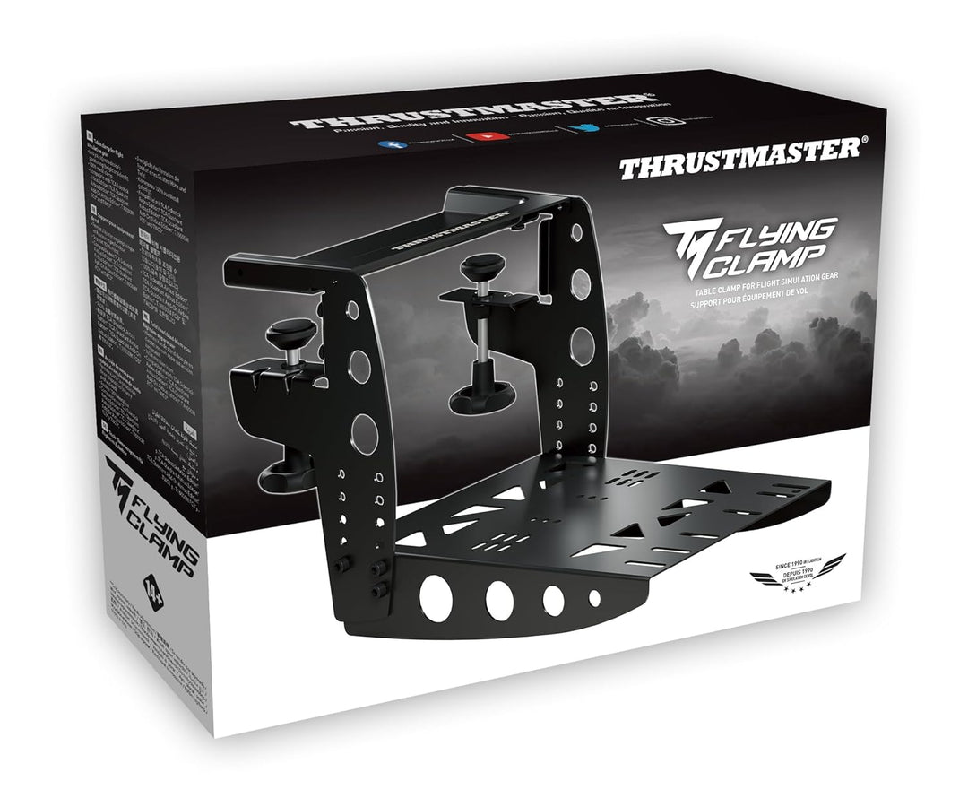 Thrustmaster TM Flying Clamp - 100% metal - Mounting system for joystick, throttle quadrant Standard