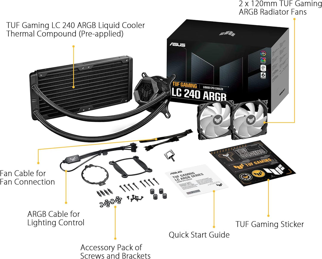 ASUS Kühlung 90RC00G1-M0UAY1