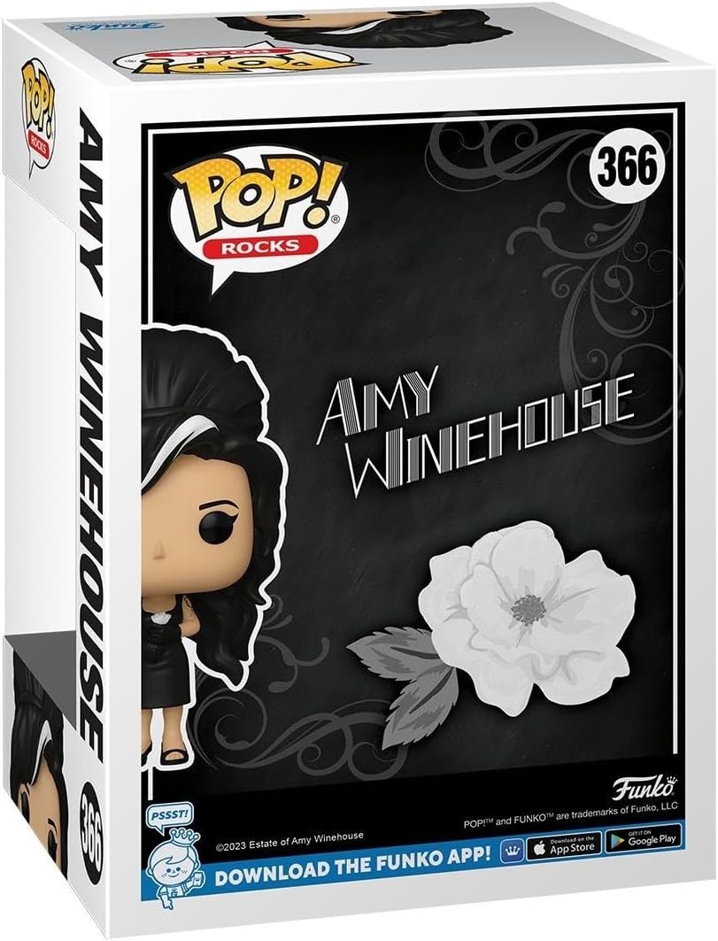 Funko Pop! Rocks: Amy Winehouse - Back to Black - Vinyl-Sammelfigur - Geschenkidee - Offizielle Hand