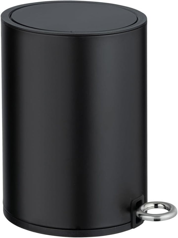 WENKO Kosmetikeimer Mod. Monza 3 Liter, Bad Treteimer mit Easy-Close Absenkautomatik, integrierter M