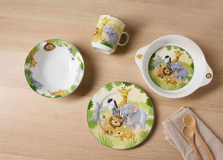 Ritzenhoff & Breker Kindergeschirr Afrikatiere Variante: Schale mit Griff 21,5 cm Afrikatiere