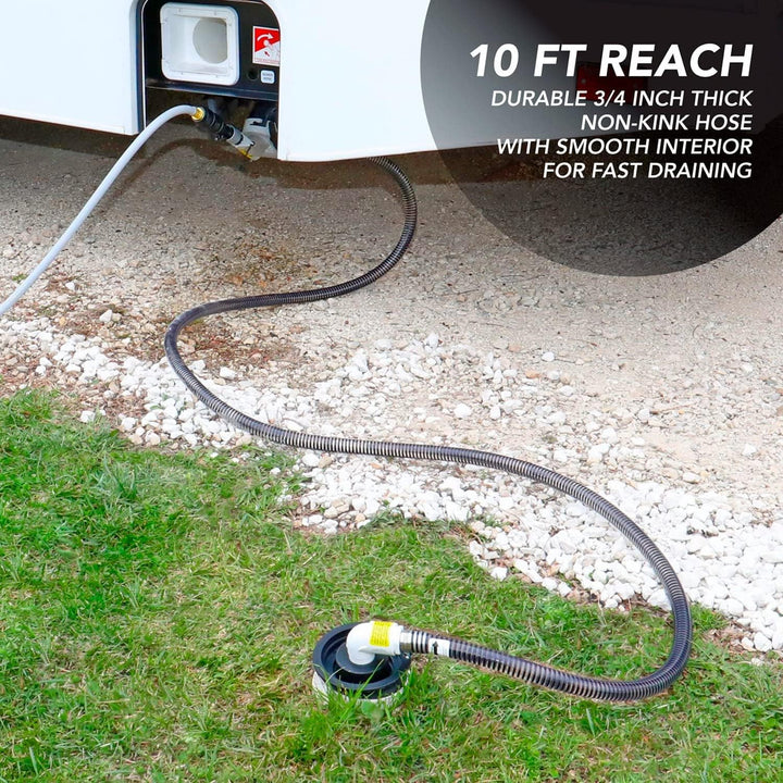 Valterra SS01 rv-Sanitation-Supplies Kit with 10 Ft