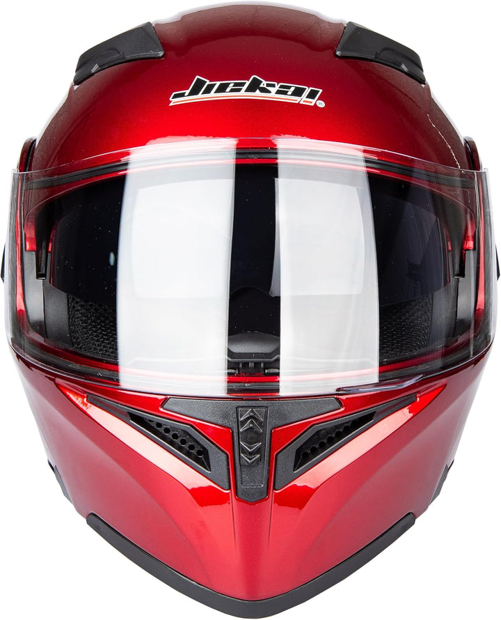 JIEKAI Helm für Motorräder Full-Face Motorcycle Helmet Tragbarer Integralhelme Flip-up Motorradhelm