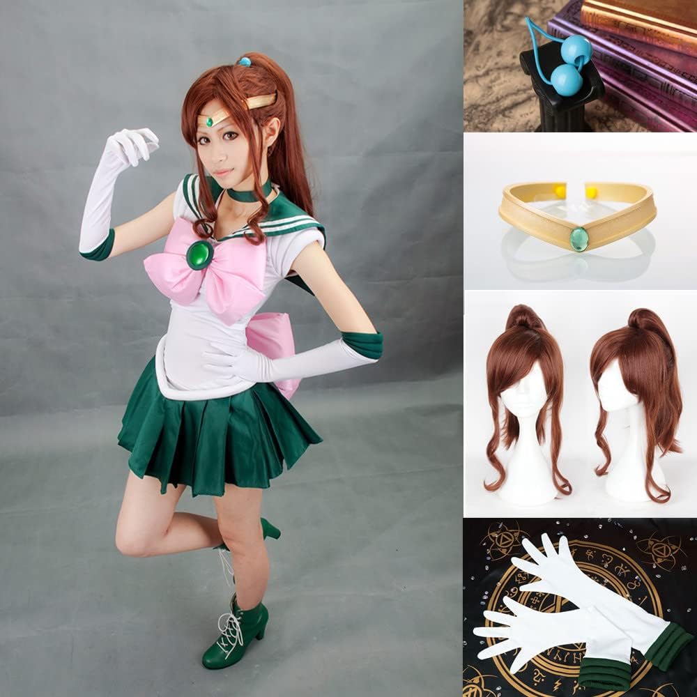 MANMICOS US Grösse Anime Kino Makoto Cosplay Kostüm Halloween Outfit Rock Anzug, M