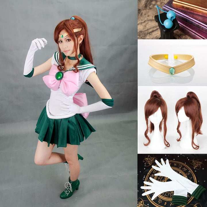 MANMICOS US Grösse Anime Kino Makoto Cosplay Kostüm Halloween Outfit Rock Anzug, M