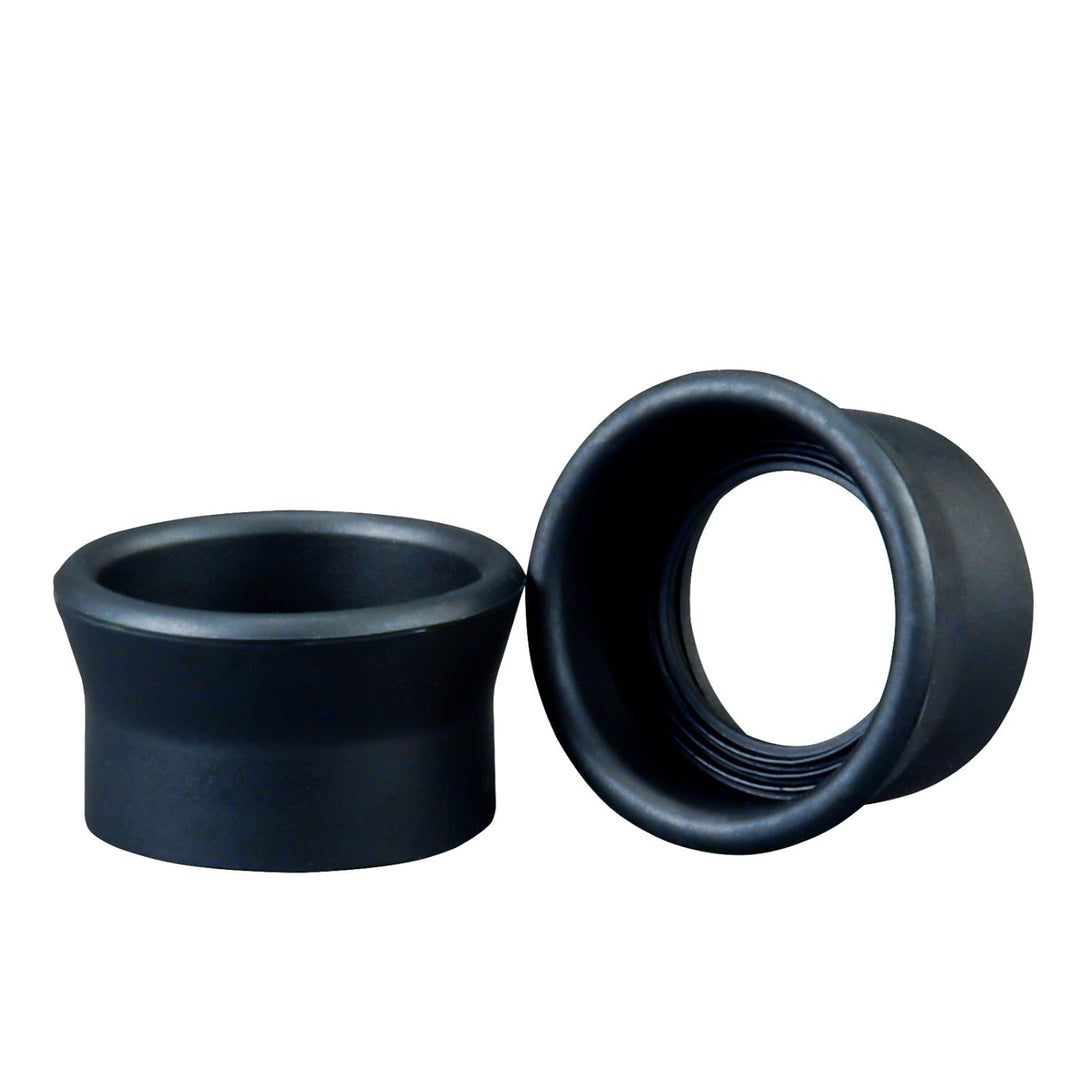 AmScope AER232 Kleines Paar Gummi Augenmuscheln für Mikroskope, 2 mm Durchmesser