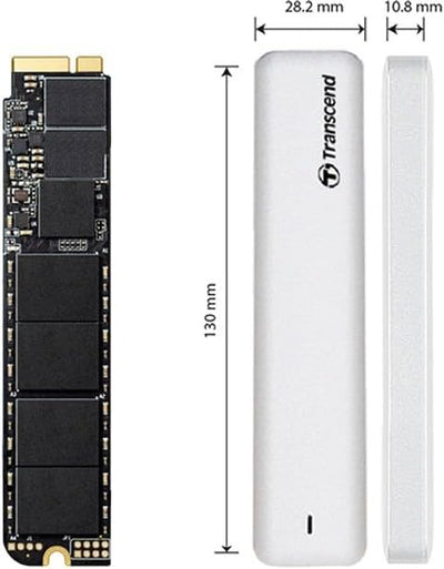 Transcend 480GB JetDrive 520 SATA III 6Gb/s SSD Upgrade Kit für Mac TS480GJDM520 MacBook Air (Mitte