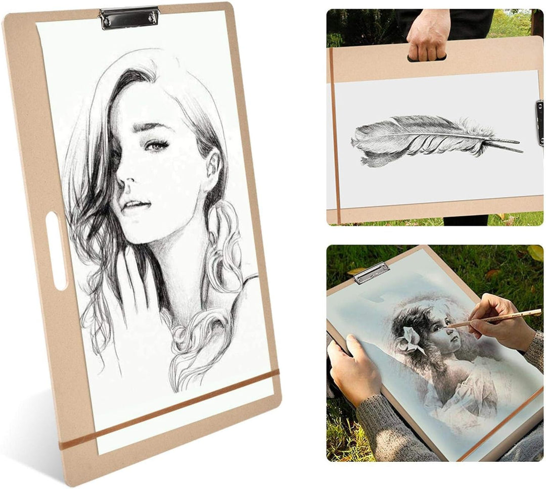 Künstler-Skizzen-Taschenbrett, 17 "x 23" Skizzen-Taschen-Zeichenbrett, Tragbares Skizzen-Taschenbret
