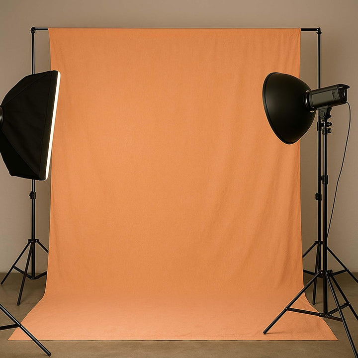 Walimex Stoffhintergrund 2,85 x 6m pfirsich, pfirsich
