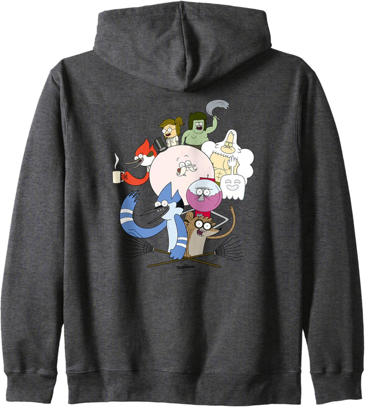 Regular Show Regular Cast Kapuzenjacke