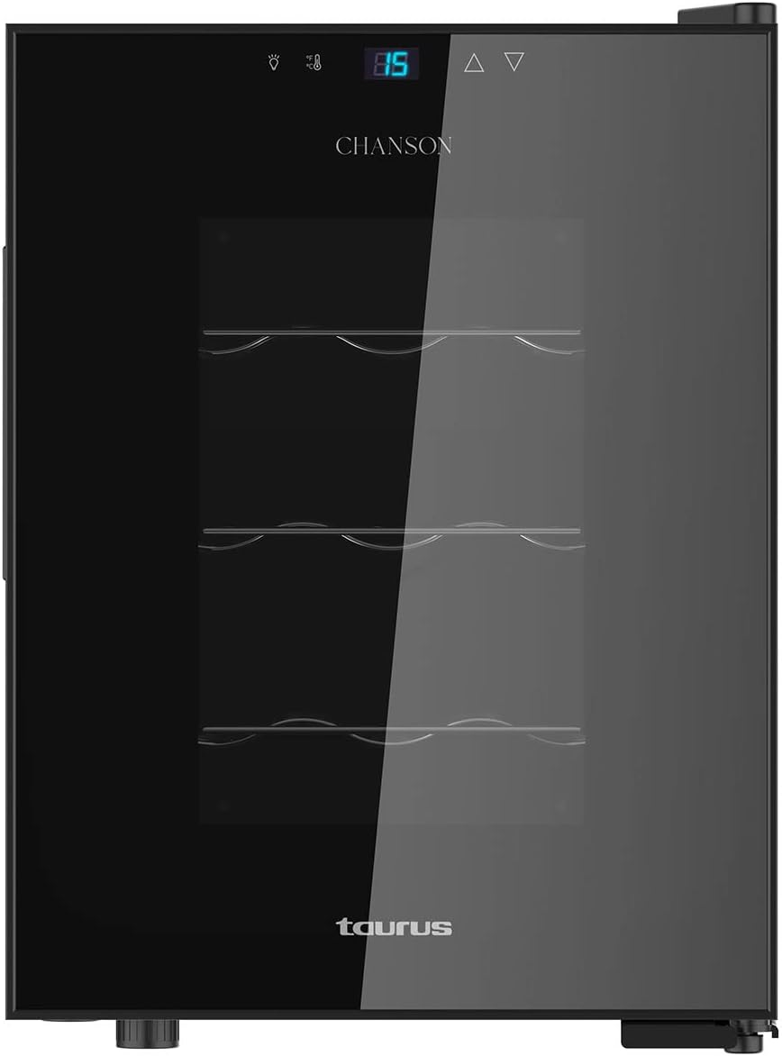 Taurus WC12T Weinkühler 12 Flaschen, Cast Iron, 31 liters, 12 bottiglie