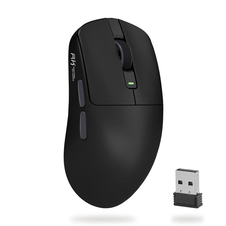 RK ROYAL KLUDGE M30 Gaming Maus Wireless, 12000 DPI PixArt PAW3311 Sensor Gaming Mouse, 41g Ultralig