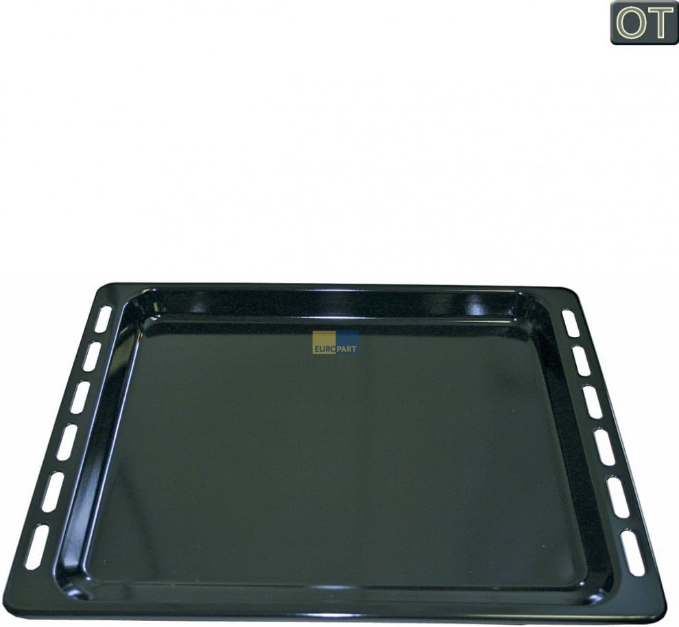 2 x Backblech Fettpfanne NFP93 Bauknecht emailliert 481010539879 Ignis Herd