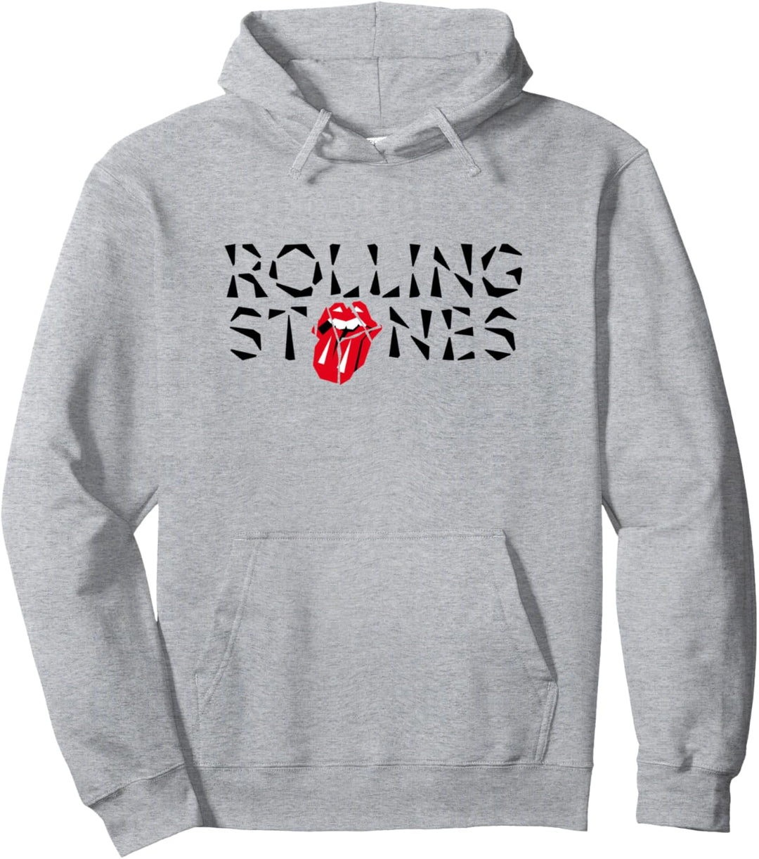 Offizielles The Rolling Stones HD Tongue Logo Pullover Hoodie