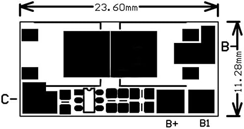 5 Stück 2S 10A 8,4V Li-Ion Lithium 18650 Lade BMS PCM Batterieschutzplatine