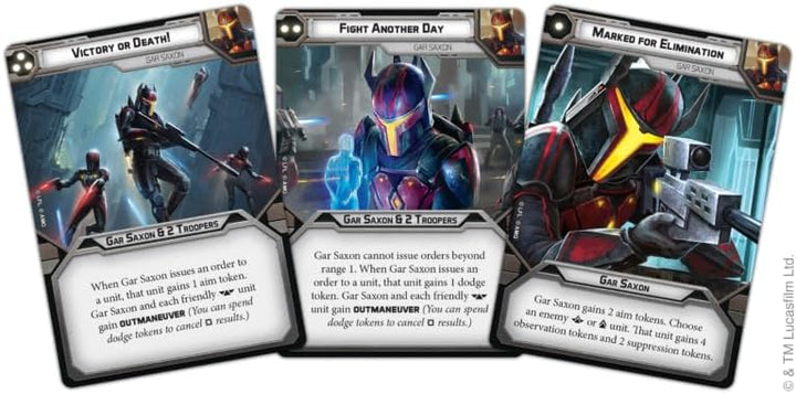 Atomic Mass Games Gar Saxon: Star Wars Legion, Brettspiel, ab 14 Jahren, für 2 Spieler, 90 Minuten S