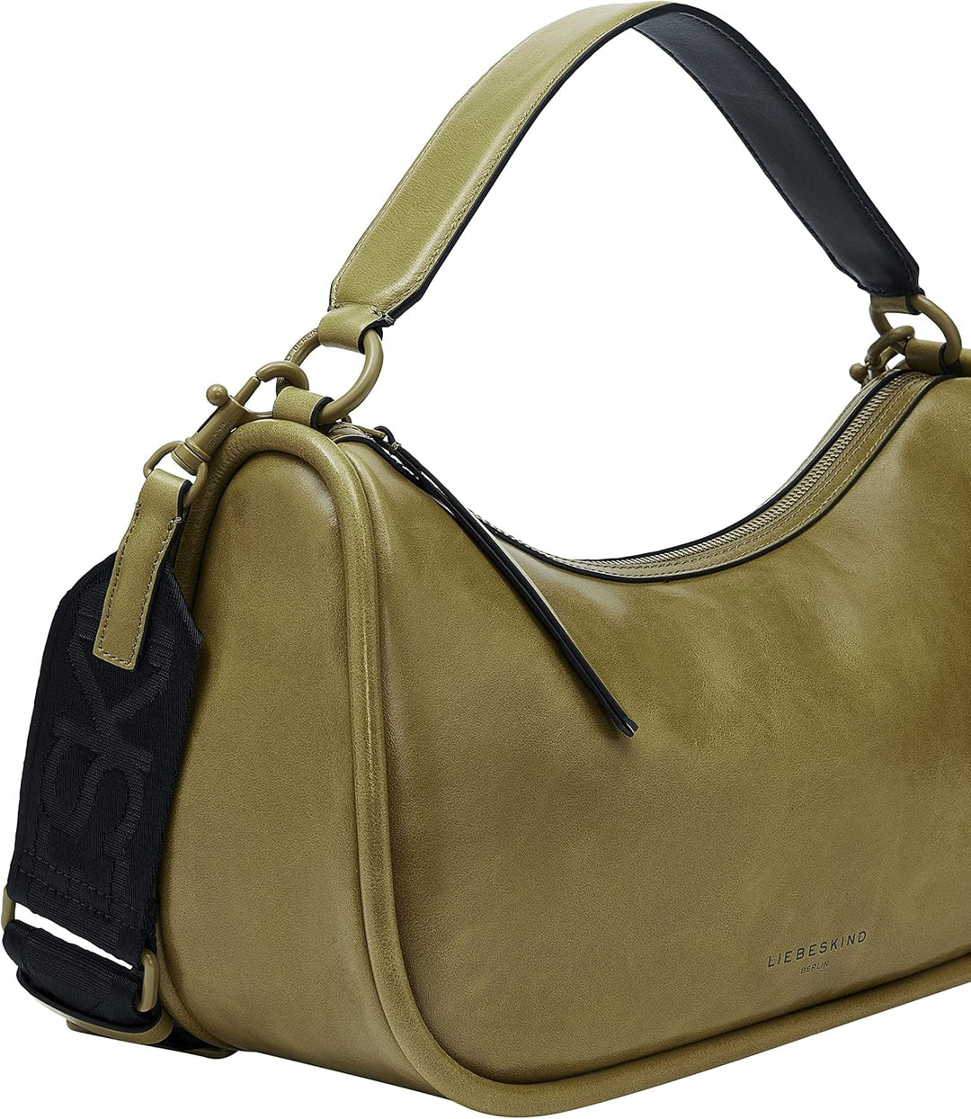 Liebeskind Berlin FAB 2 CRINKLED HOBO Schultertasche, Large (HxBxT 22.5cm x 36.8cm x 11.8cm) Princes