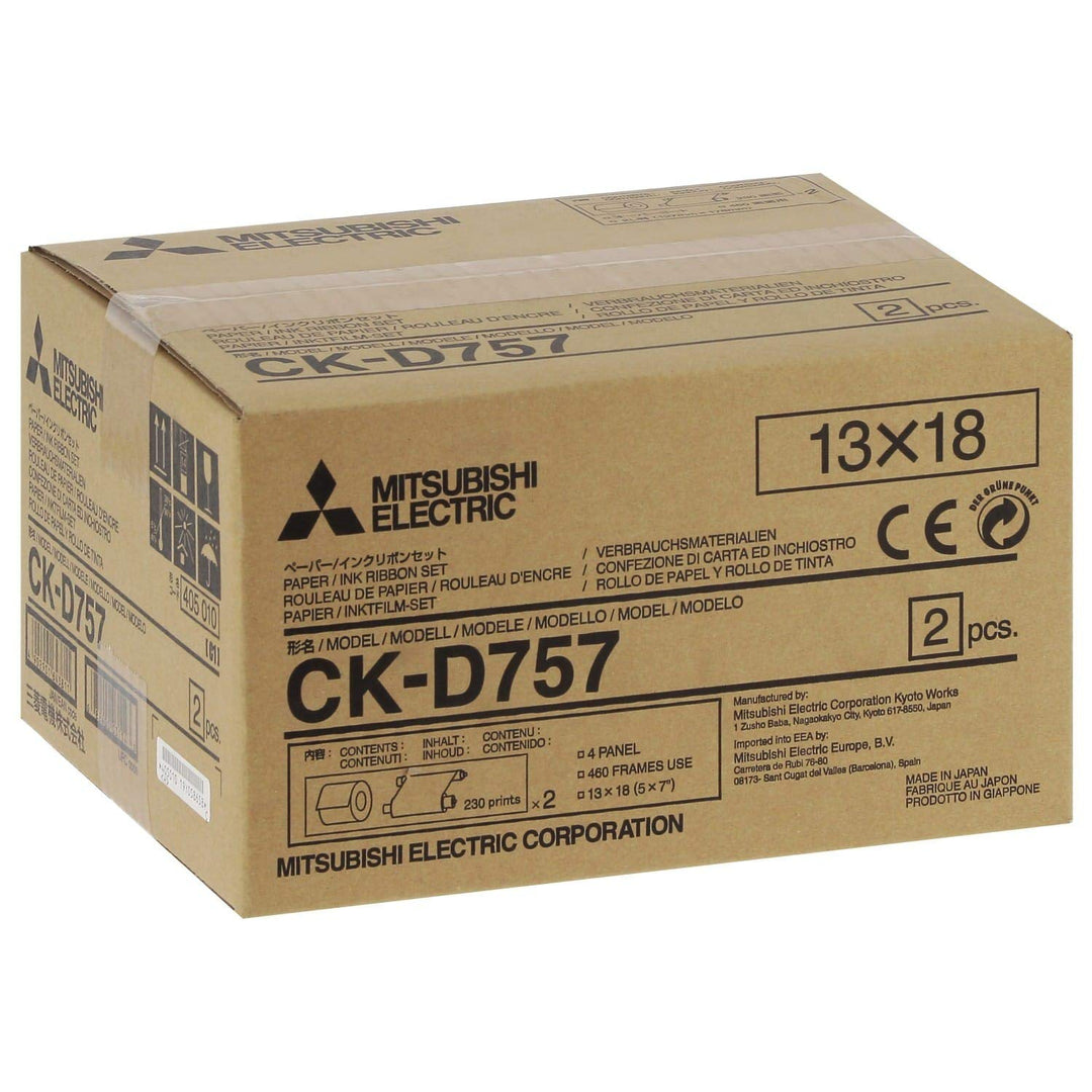 Mitsubishi CK-D 757 13x18cm 2x 230 Drucke