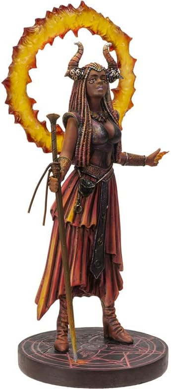 Pacific Giftware Magierin Figur Element Feuer - Elemental Magic by Anne Stokes | Dämonin Hexe Sammel