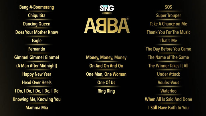 Let's Sing ABBA (Nintendo Switch) Nintendo Switch Standard, Nintendo Switch Standard