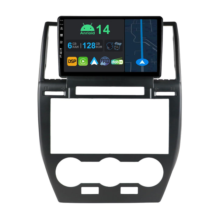 9 Zoll Android 14 Autoradio mit Navi Für Land Rover Freelander 2 2007-2012 | Octa Core | 6GB 128GB |