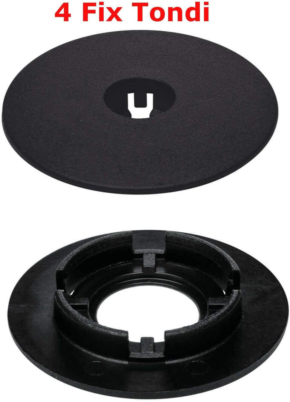 Sprint04002 schwarze Antirutschmatten, Rand verstärkt, zweifarbig, Fersenschutz, Polo IV 9 N11 / 200