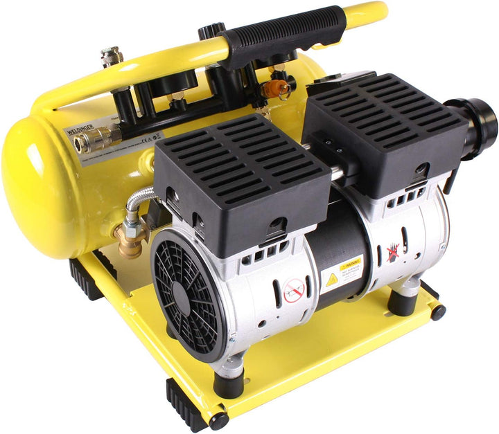 WELDINGER Flüsterkompressor FK 95 compact 750 W Luftabgabe 90 l ölfrei FK 95 compact (einzeln), FK 9