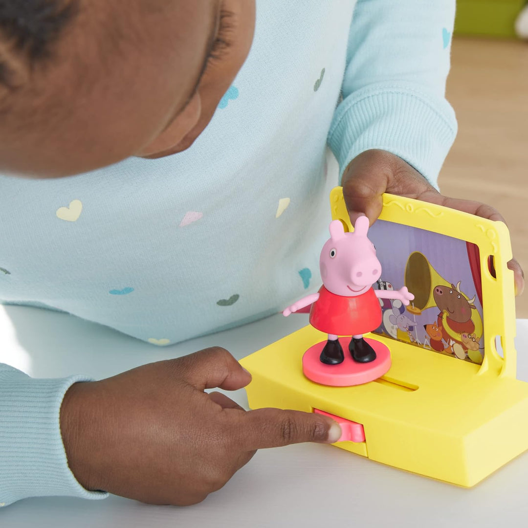 Peppa Pig Peppa's Adventures Das Klassenzimmer, Vorschulspielzeug mit Sätzen und Geräuschen, ab 3 Ja