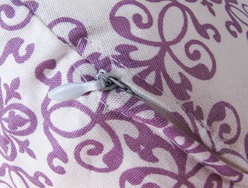 100002 Still- und Lagerungskissen Blumen, lila, Lila