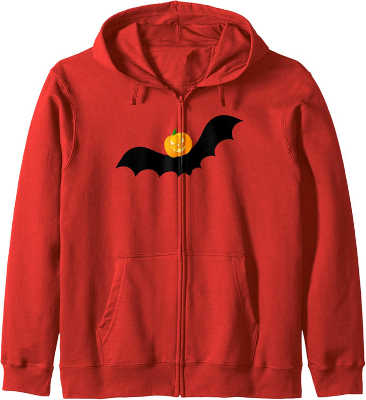 Halloween Pumpkin Face bat Kapuzenjacke