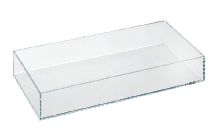 WENKO Kosmetik Organizer Femme Tray Long - Kosmetik-Aufbewahrung, Make-Up Organizer , Acryl, 30 x 5