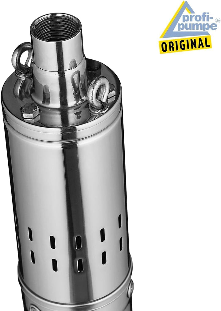 BRUNNENPUMPE - HAUSWASSERWERK - SANDVERTRÄGLICHE TIEFBRUNNENPUMPE 4" 750Watt TAUCHPUMPE SCREW-Star 7