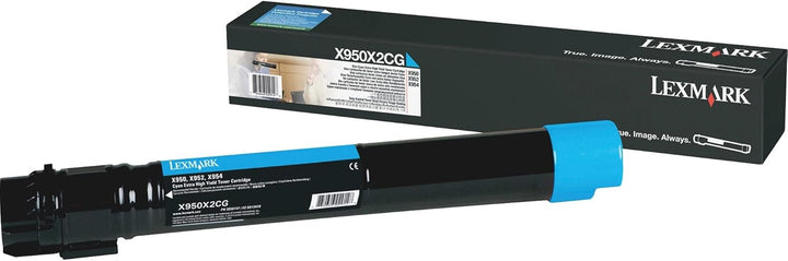 Lexmark X950X2CG X950, X952, X954 Tonerkartuschex extra Höhekapazität, magenta Cyan, Cyan