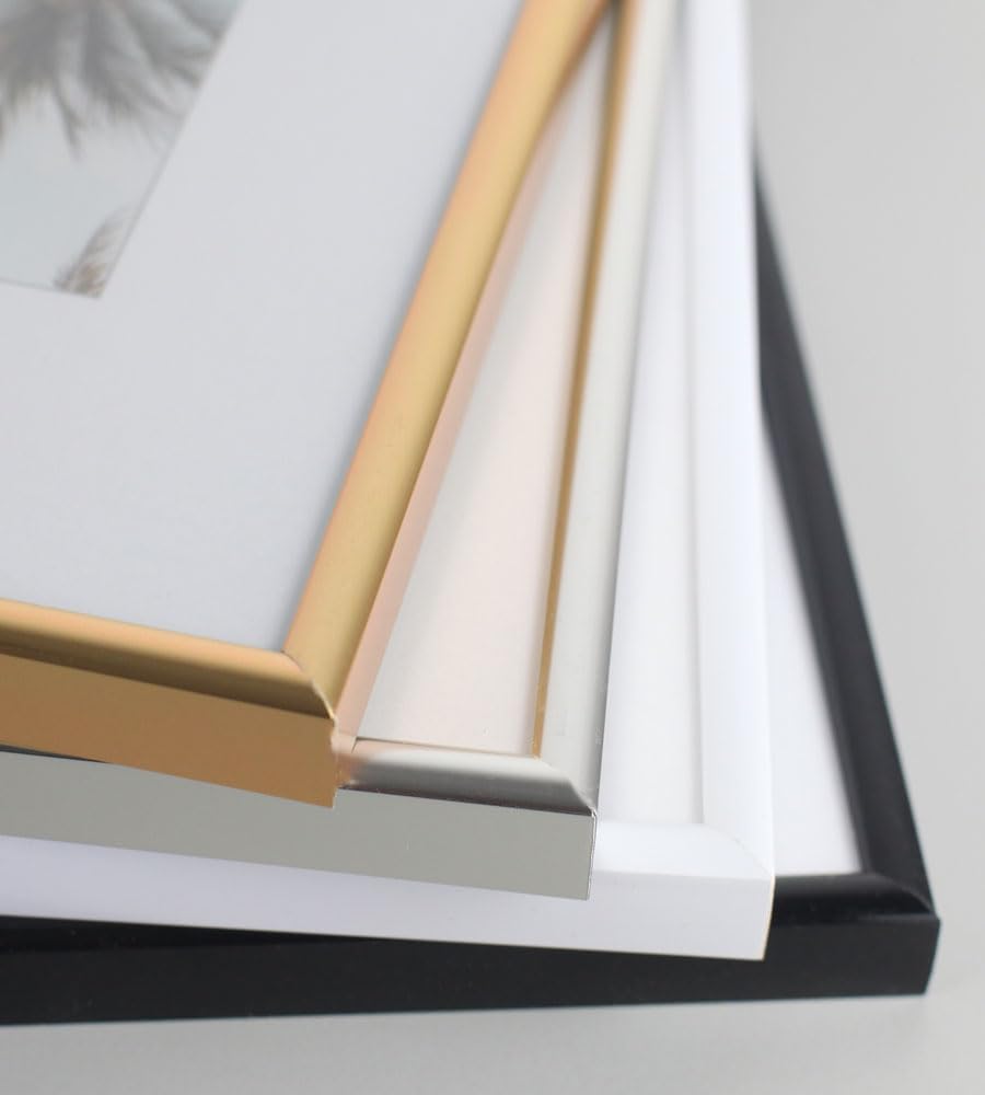 IDEAL TREND 2er 3er 5er Pack Bilderrahmen Kunststoff Lifestyle Foto Rahmen Collage Kyoto: Farbe: 2er
