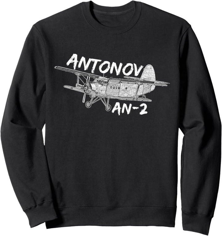Antonov AN-2 Flugzeug strategisches Militärflugzeug Militär Sweatshirt