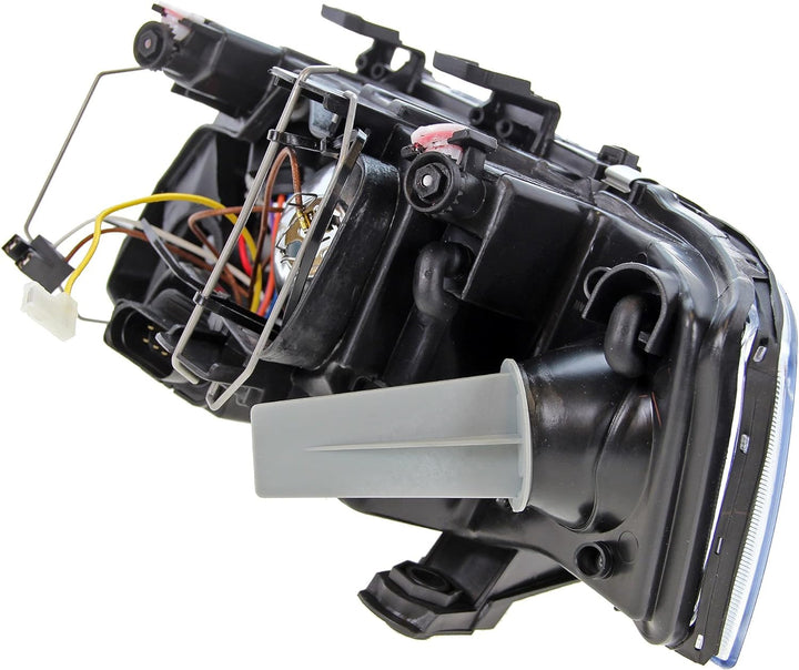 BESTPRICE 2x Hauptscheinwerfer vorne links + rechts Frontscheinwerfer, Kompatibel mit AUDI A6 C5 (4B