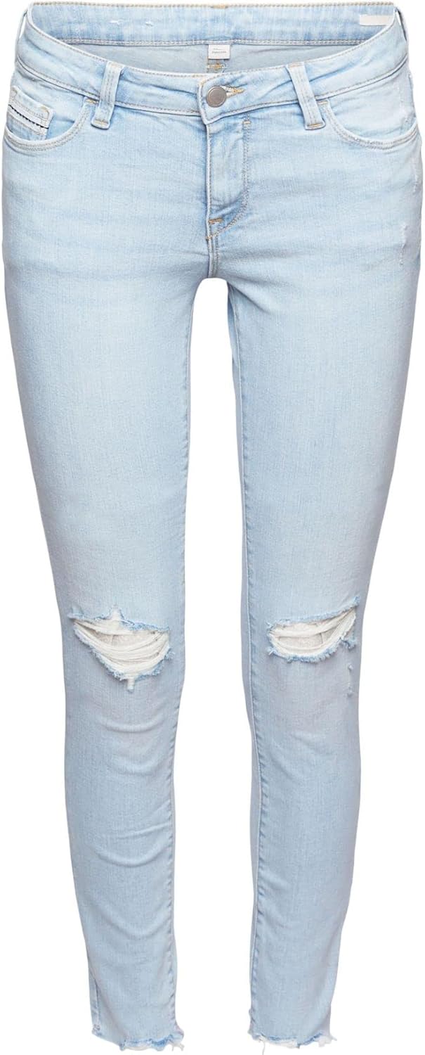 ESPRIT Damen Jeans 31W / 28L 904/Blue Bleached, 31W / 28L 904/Blue Bleached