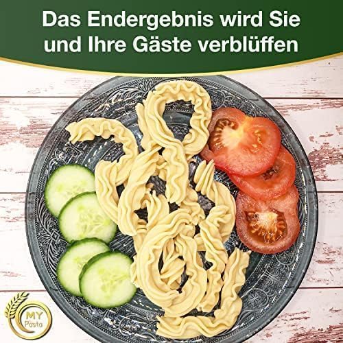 MY PASTA - Frigitelli/gewellte Fusilli - Pastamaker Matrizen Pastadisc Avance Matrize für hausgemach