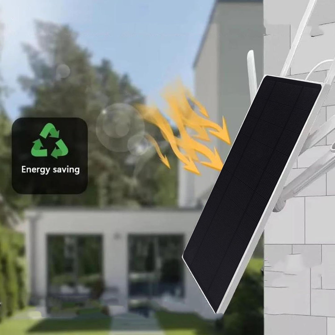 ASHATA 6W Solar Betrieben 4G LTE -Modemrouter, WLAN -Router Repeater Im Freien mit SIM Kartensteckpl