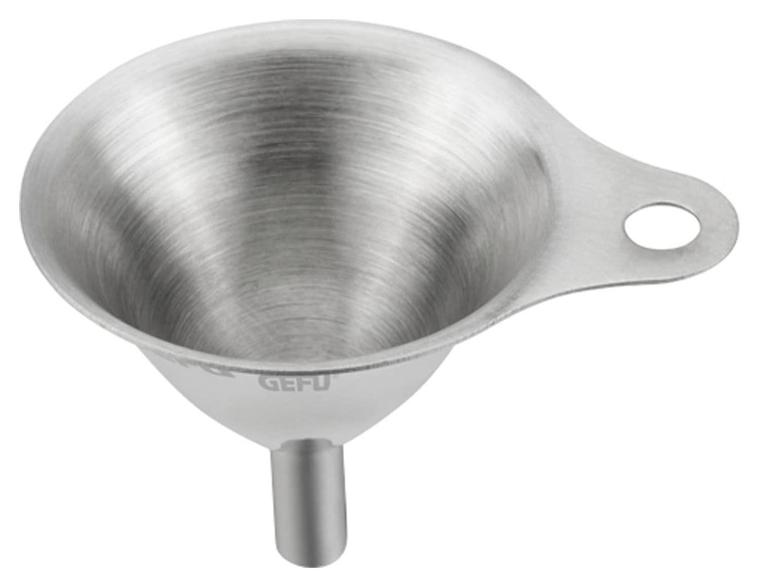 GEFU VERSARE Mini 3-teilig Trichter-Set, Edelstahl, Silber