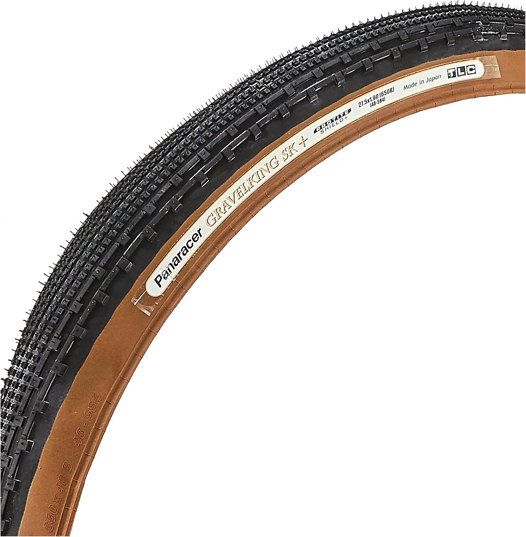 Gravelking SK+ Aramidreifen in 6 Grössen in schwarz oder braun 27.5 x 1.90 Braun, 27.5 x 1.90 Braun