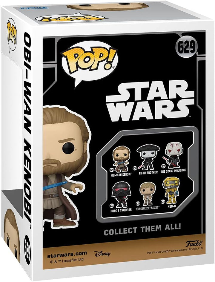 Funko Pop! Vinyl: Obi-Wan Kenobi Battle Pose - Jasper - Star Wars - Vinyl-Sammelfigur - Geschenkidee