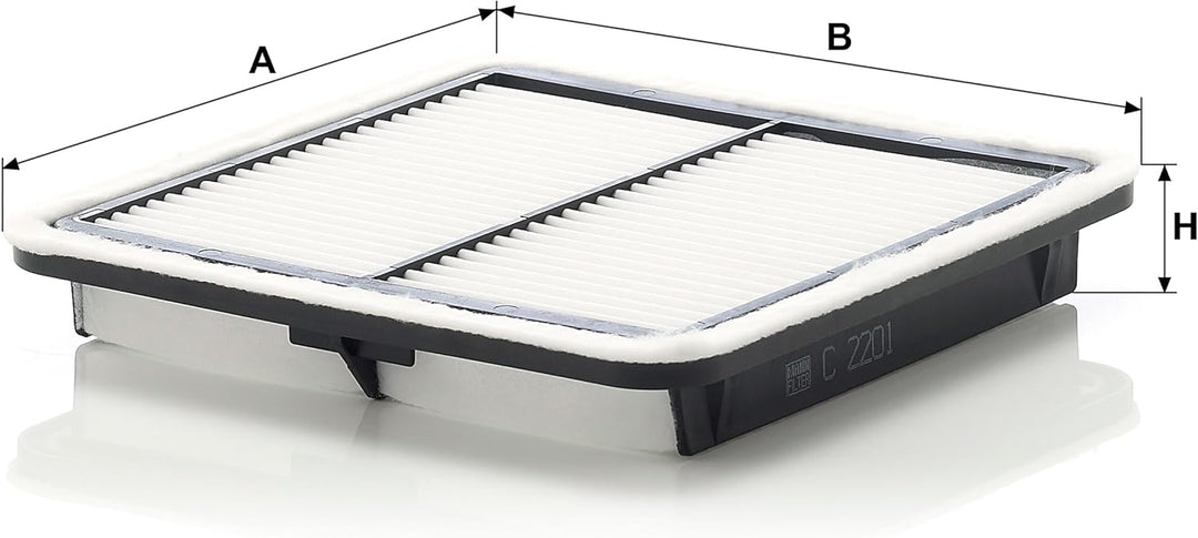 MANN-FILTER C 2201 Luftfilter - für Pkw + Transporter