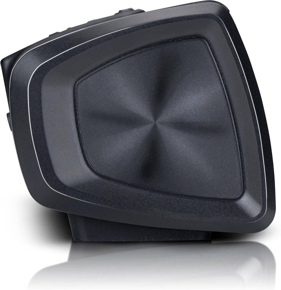 Grundig Bluetooth Lautsprecher Soundbar mit Flammen - Musikbox Bluetooth, USB, AUX und SD - Inkl. 8