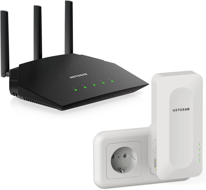 NETGEAR AX WiFi 6 Mesh WLAN System AX1800 (4 simultane Streams mit bis zu 1.8 GBit/s, 5X GB LAN-Port